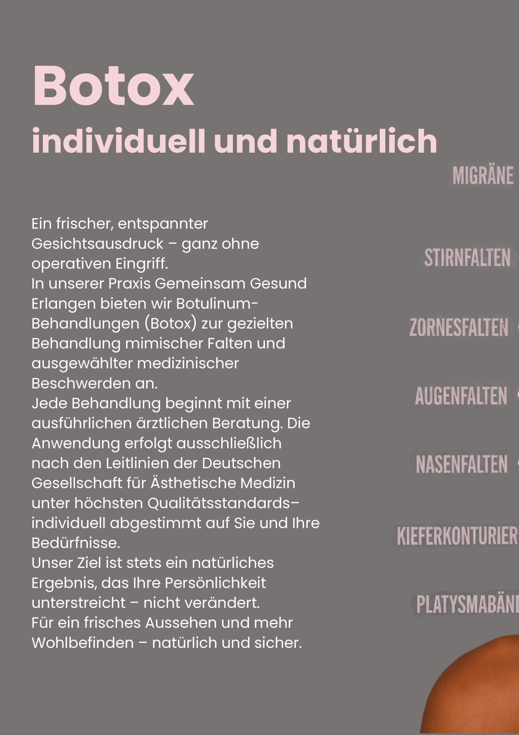 Botox individuell und natürlich