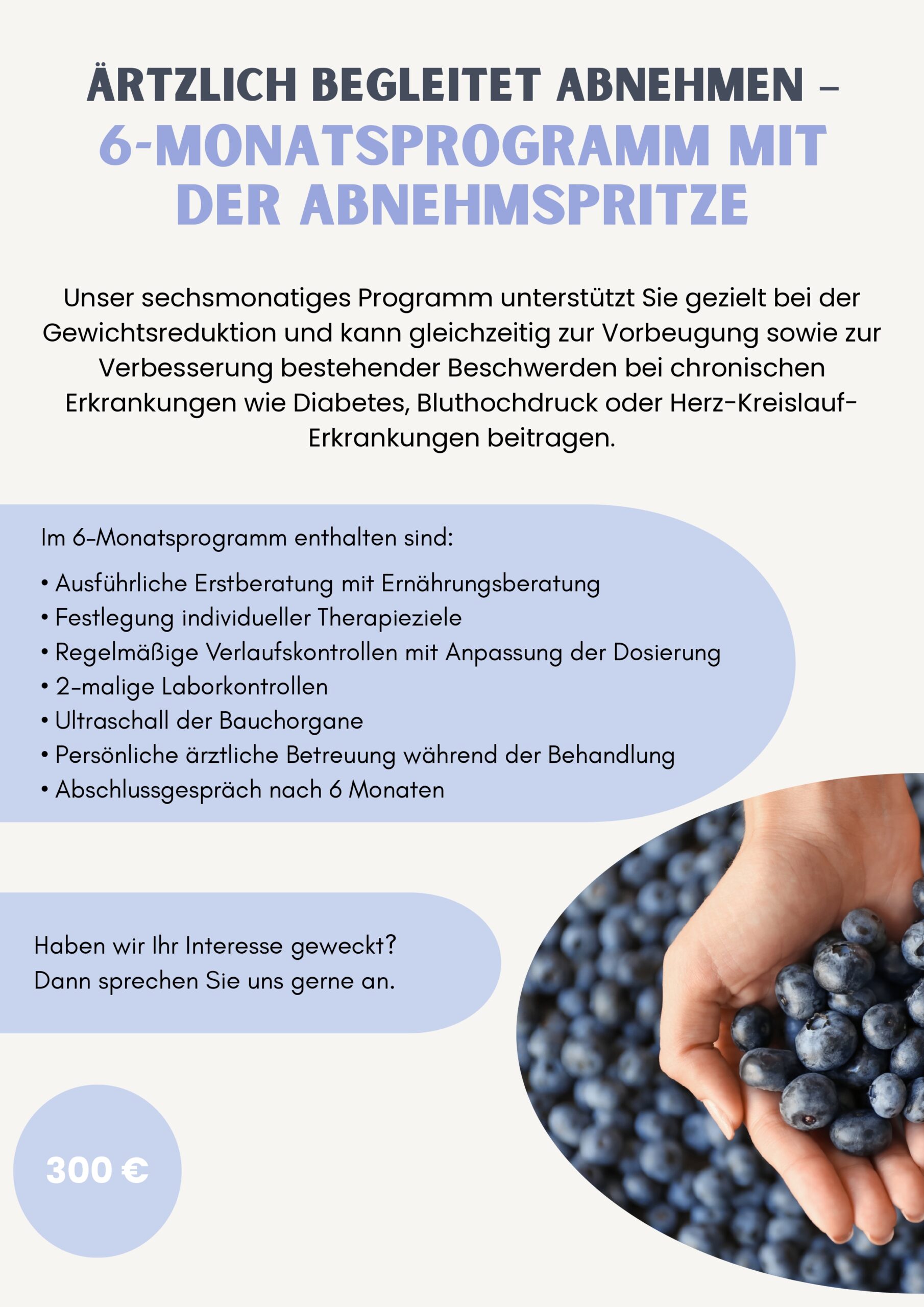 Abnehmspritze 6-Monatsprogramm